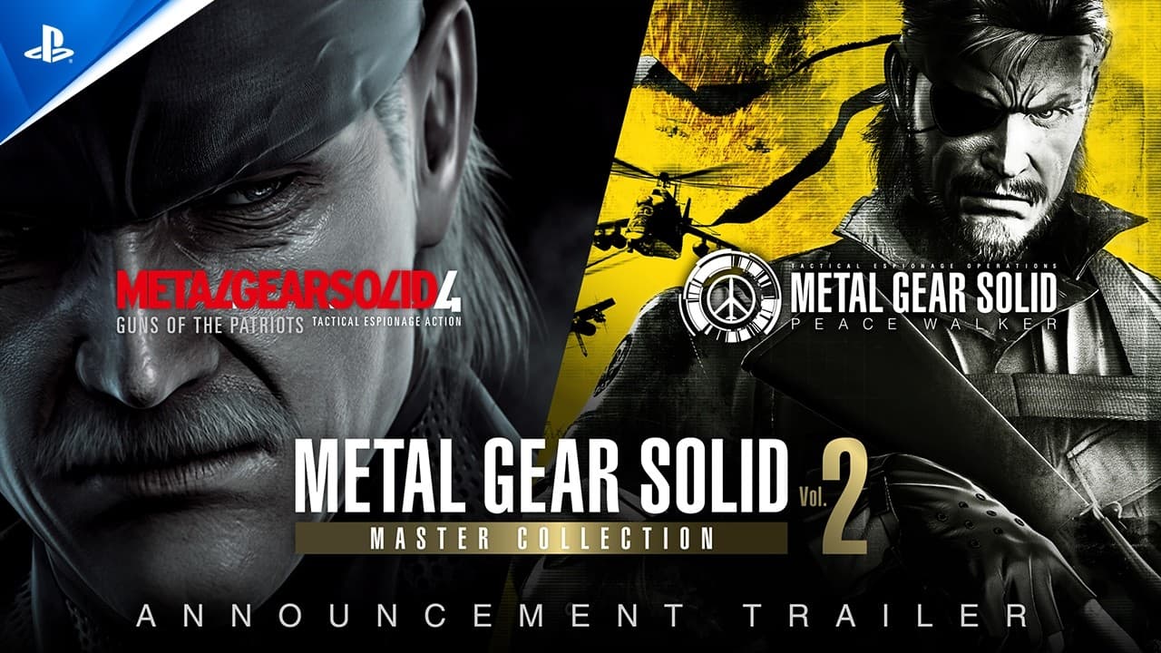 Metal Gear Solid Master Collection Vol. 2 Launches August 27 on PS5 and PC — Bringing MGS4 and Peace Walker to Modern Hardware