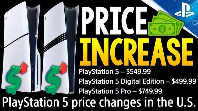PS5 Prices Are Going Up