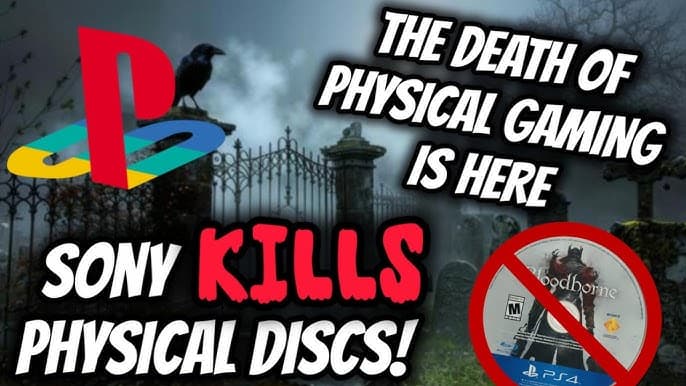 Sony Is Ending ALL Physical Game Discs by January 2028